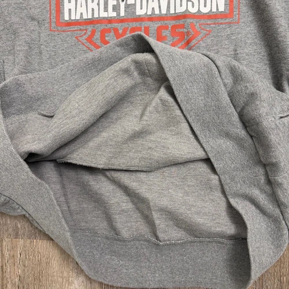Harley-Davidson Men's Pullover Gray Hoodie Bar & Shield Tech-size XL *like NEW*